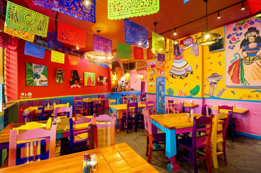Interior del restaurante